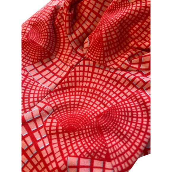 Pea in the Pod Maternity Wrap Dress Red White Geometric‎ V-Neck 3/4 Sleeves XS - Picture 11 of 15